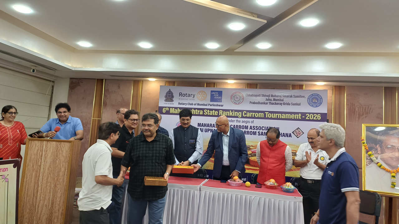 6th Rotary Club of Mumbai Parleshwar State Ranking Carrom Tournament 2026-27